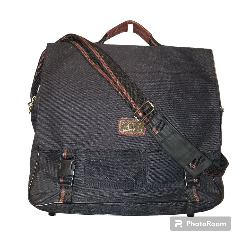No Limits Men's Messenger Bag Black